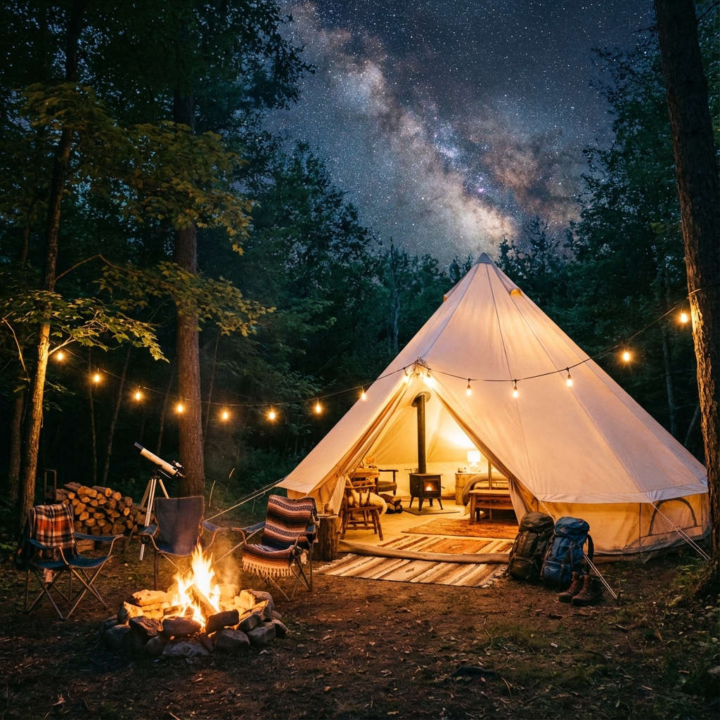 Wild Camp - stay 템플릿